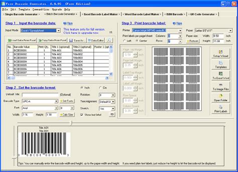 EasierSoft Free Barcode Generator download for free - SoftDeluxe