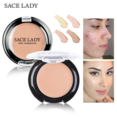 SACE LADY Concealer Full Cover Cream Facial Make Up Waterproof Foundation Face Contour Makeup ...