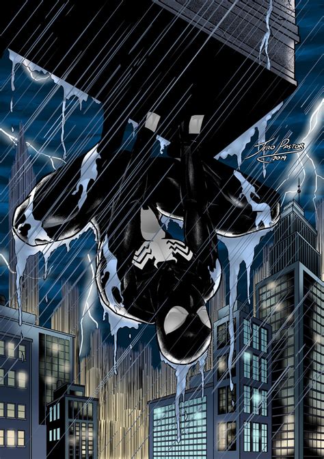 Black suit Spider-Man by Jero-Pastor-Art on DeviantArt