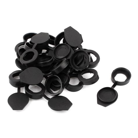 20 PCS Black Rubber Key Panel Cam Lock Dust Waterproof Cover - Walmart.com