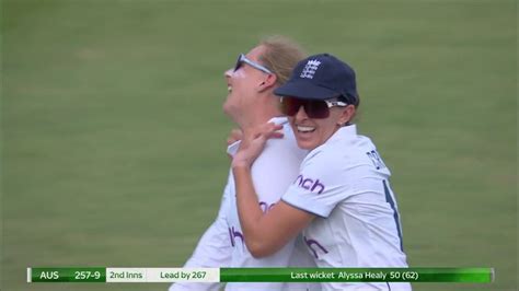 'Poor balls do get wickets!' | Sophie Ecclestone picks up wicket after bad delivery | Video ...