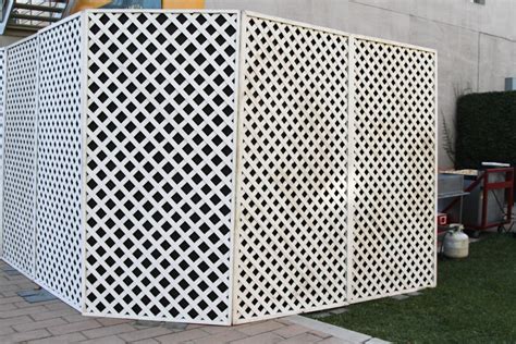 Lattice Panel Fencing - White 4' x 8' - A1 Party Rental