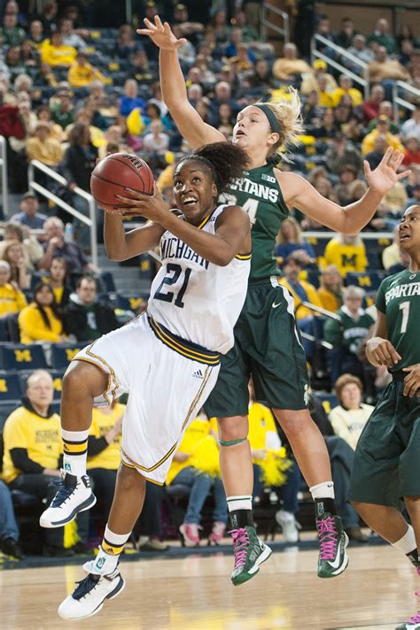 Courtney Sacco Photography: UM Vs. MSU Women's Basketball