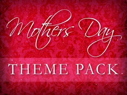 Mother's Day Theme Pack | 4ThoughtMedia | WorshipHouse Media