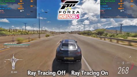 Forza Horizon 5 Ray Tracing on GTX Card | Ray Tracing On vs Off | GTX 1660 SUPER - YouTube