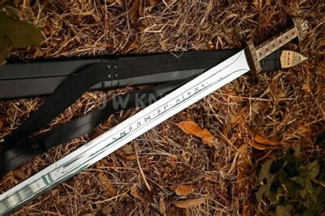 VIKING SWORD OF King Ragnar Battle Ready Medieval Sword with Scabbard and plaque $149.99 - PicClick