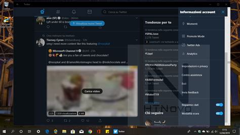 Twitter PWA per Windows 10 si prepara alla real Dark Mode