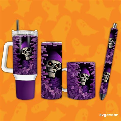 Halloween Skeleton Bundle | Tumbler | Mug | Pen - Svg Ocean — svgocean