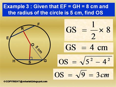 Arc And Chord Of A Circle