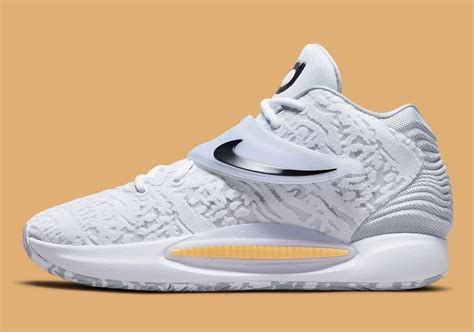 Nike KD 14 White Black Home CW3935-100 | SneakerNews.com