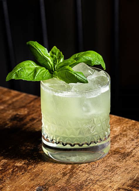 Gin Basil Smash Cocktail Recipe | PUNCH