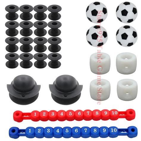 Foosball Soccer table Parts 5/8" rod 16 pcs bushes+2 pcs entry cups+2 ...