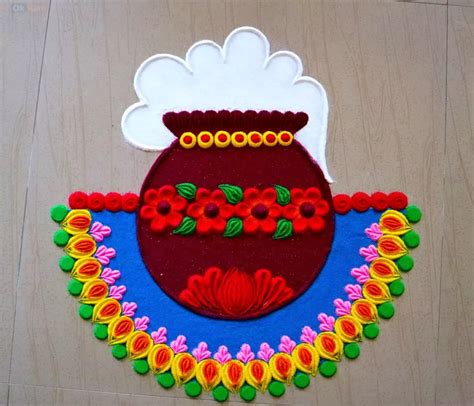 Pongal Kolam Designs 2024: A Blend of Tradition and Creativity | OkRani.com