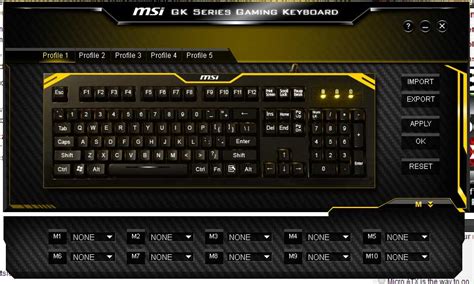 MSI GK-601 Cherry Red mechanical keyboard review | KitGuru- Part 4