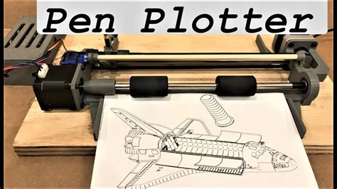 3D Printed Arduino Pen Plotter - YouTube