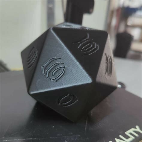 Free STL file 20 Sided dice - Blade2・3D print object to download・Cults