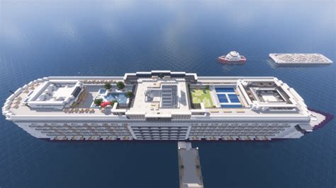 Cruise Ship (full interior) Minecraft Map