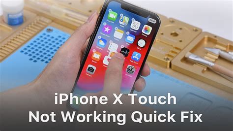 Fix iPhone X Touch Screen Not Working - Troubleshooting Tutorial - YouTube