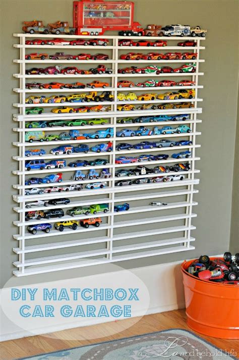 DIY Matchbox Car Garage - BonBon Break