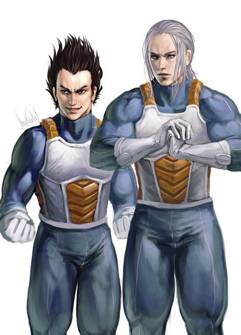 Vegeta n Trunks by ShadCarlos on DeviantArt