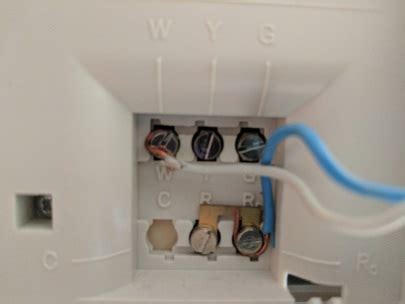 hvac - thermostat replacement when lacking control wires - Home ...