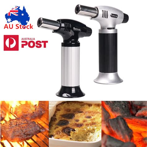 Creme Brulee Blow Torch Butane Gas Refillable Blowtorch Cooking Culinary | eBay