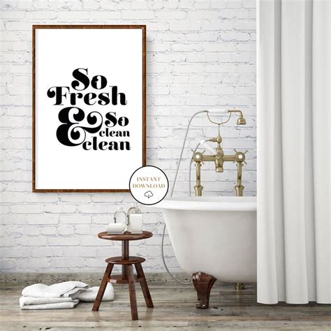 Minimalist Bathroom Printable Wall Art, Bathroom Prints, Funny Bathroom ...