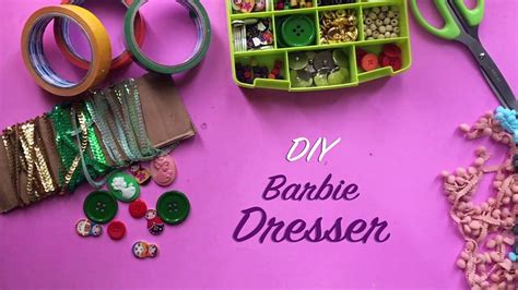 Diy Barbie Drawers Dresser - video Dailymotion
