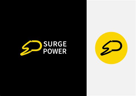 Surge Power Logo Design unused on Behance