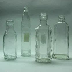 Glass Bottles - Designer Glass Bottles Exporter from Bharuch