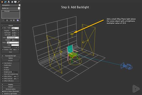 Studio Lighting Setup in 3DS Max + Vray | Rendernode