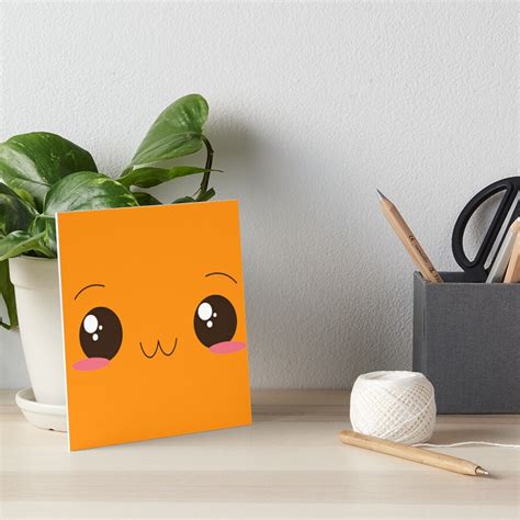 "Roblox uwu Face" Art Board Print by hutamaAdi98 | Redbubble