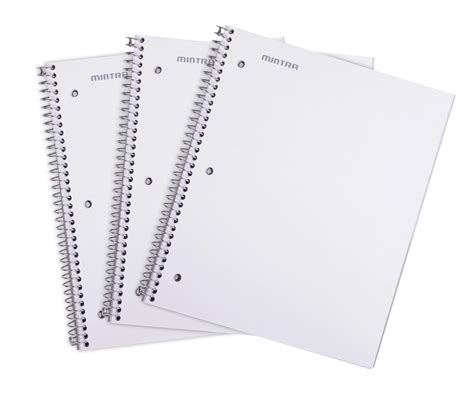 Spiral Durable Notebooks, 3 Pack (1 Subject, Wide Ruled) - Walmart.com