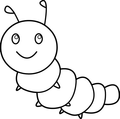 Caterpillar clipart drawing, Caterpillar drawing Transparent FREE for ...