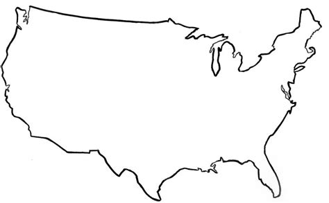 Usa Silhouette at GetDrawings | Free download