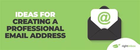 40 Ideas for Creating a Professional Email Address [2023 Update]