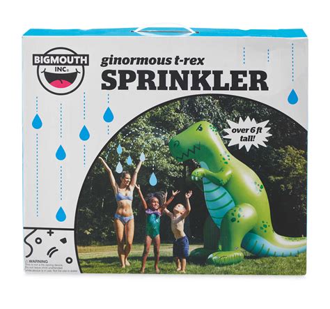 You Can Now Get A Giant Inflatable Dinosaur With A Built-In Sprinkler For Your Garden