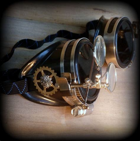 These gorgeous steampunk welding goggles are intricately made and fully ...