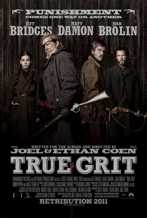 True Grit (#7 of 8): Extra Large Movie Poster Image - IMP Awards