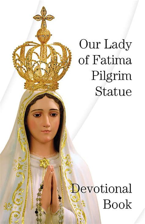 Our Lady of Fatima Pilgrim Statue Devotion Book - Angelus Press