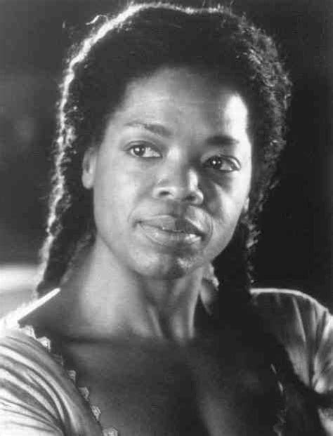 Oprah Winfrey as Sethe, Beloved | Oprah winfrey, Brad pitt, Films cinema