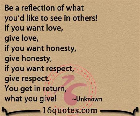 Best Quotes - Be a reflection of what you'd like to see in others