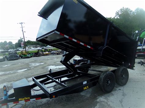 New 2025 Big Tex Trailers 14LX-14 4' SIDES Dump Trailer | Lenoir City Tennessee