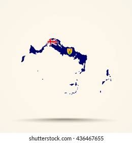 Map Turks Caicos Islands Turks Caicos Stock Illustration 436467655 ...