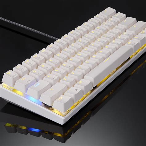 Teclado Gamer Mecânico Motospeed CK62 Bluetooth Branco Switch Outemu ...