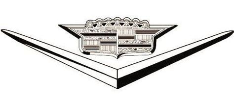 Cadillac Logo Png White - Richard McNary's Coloring Pages