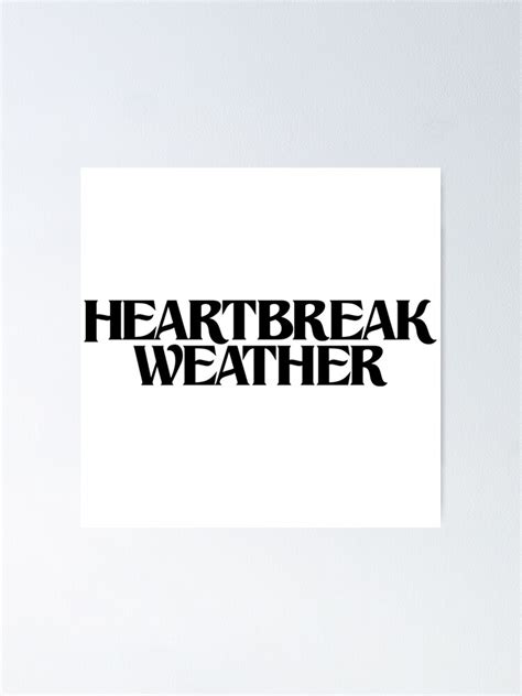 "Heartbreak Weather - Niall Horan" Poster for Sale by alyssa9102 | Redbubble