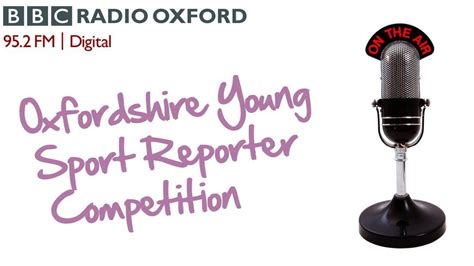 Are you Oxfordshire's next Young Sport Reporter of the year? - BBC News