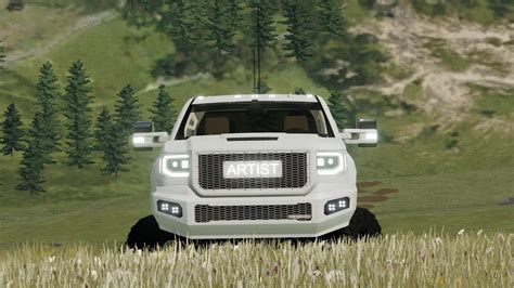 FS22 2017 GMC Sierra 2500HD v1.0 FS22 Mod | Farming Simulator 22 Mod