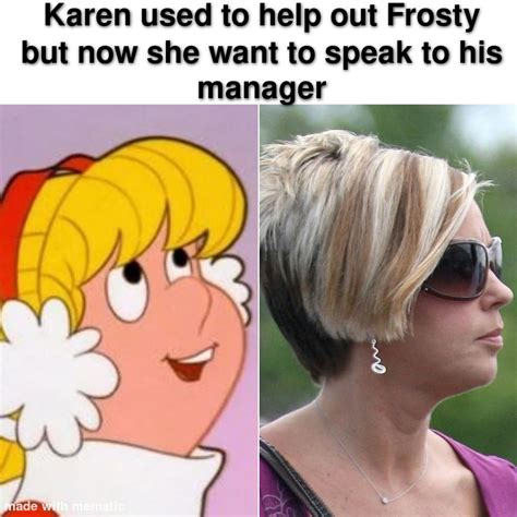 Karen what happened? : r/memes